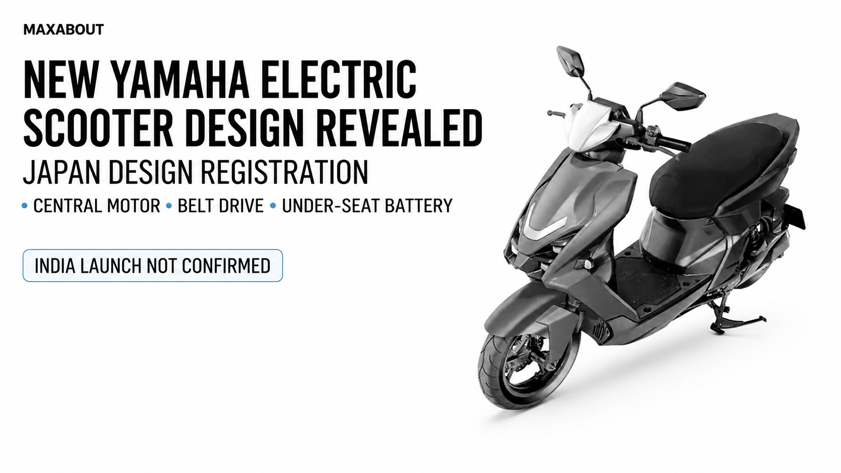 New Yamaha Electric Scooter Design Revealed: What to Expect, Estimated Launch & Features