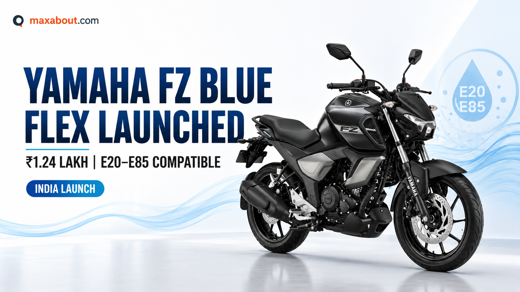 Yamaha’s First Flex-Fuel Bike is Here: Everything to Know About the FZ Blue Flex E85