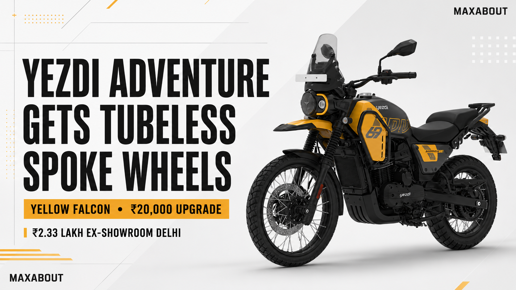 Yezdi Bikes Get New Colours & Tubeless Spoke Wheels: Check Updated Prices & Variants
