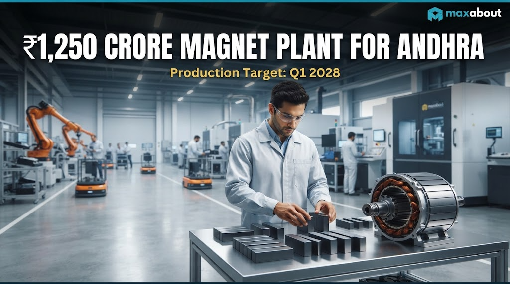N.A.N. MagneTech’s ₹1,250 Crore Andhra Magnet Plant: Capacity, Timeline and EV Impact