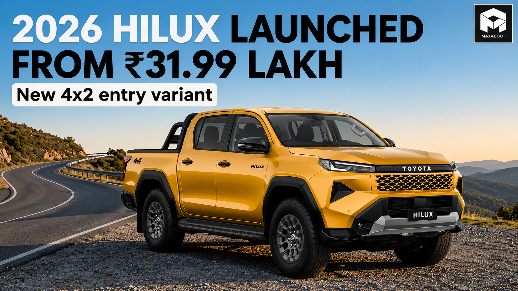 2026 Toyota Hilux Launched: New 12.3-Inch Touchscreen, Modern Interior & 360 Camera Explained