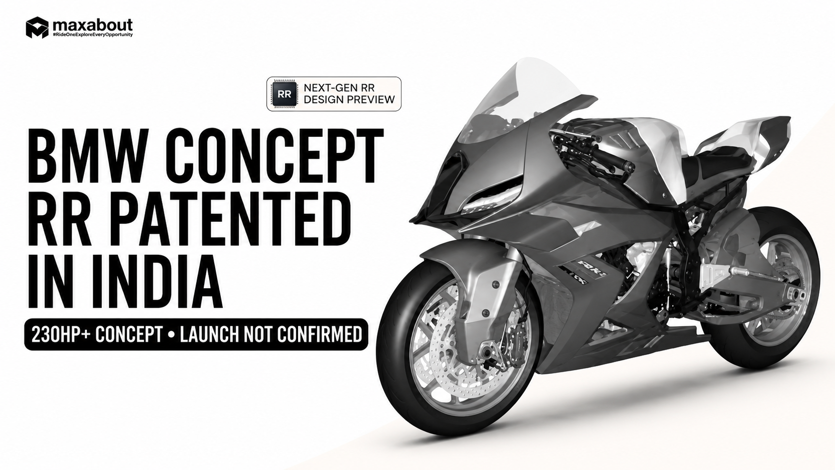 BMW Concept RR Patented in India: Specs, Design Details, and Potential India Launch Timeline