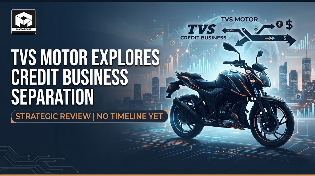 Major Corporate Shake-up: TVS Motor Considers Carving Out Financial Services Segment