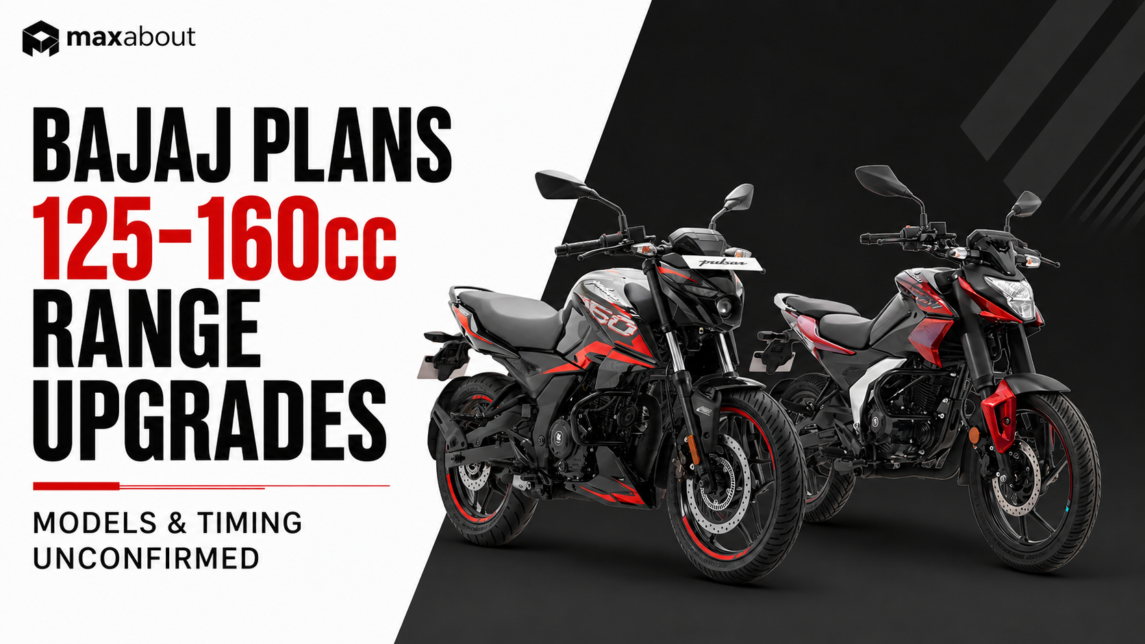 Bajaj to Update 125-160cc Motorcycle Portfolio: Next-Gen Pulsar Range & Launch Timeline