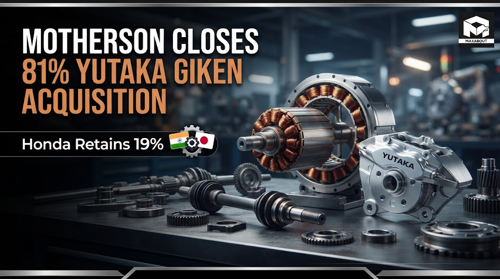 Samvardhana Motherson Completes Yutaka Giken Stake Acquisition: Details & Financial Deal Value
