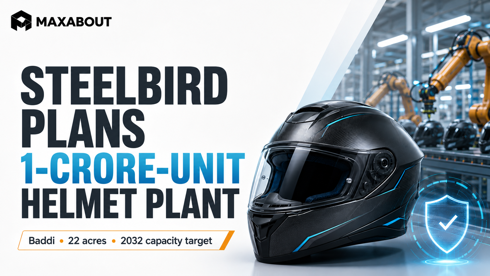 Steelbird to Set Up 7th Manufacturing Plant in Baddi: Targeting 1-Crore Annual Capacity Upgrade
