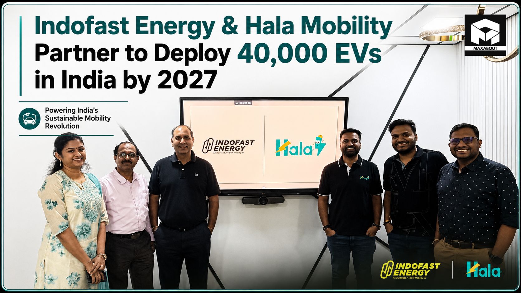 Indofast Energy & Hala Mobility Partner to Deploy 40,000 EVs in India by 2027