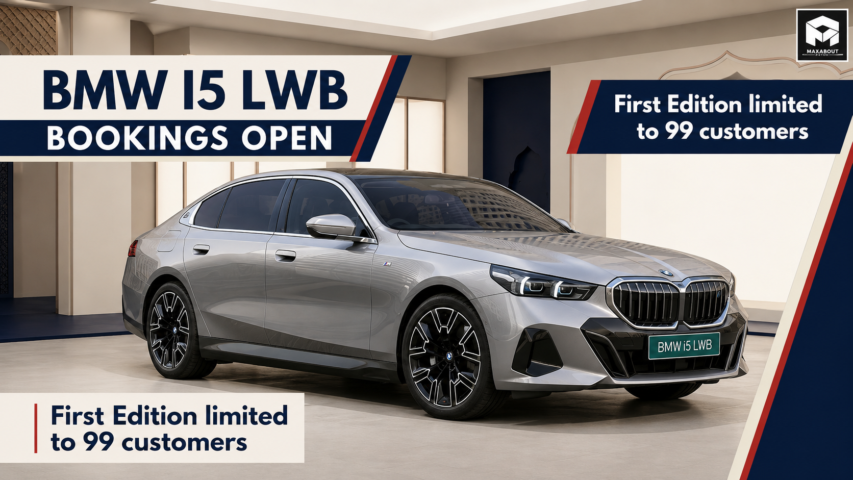 BMW i5 LWB First Edition Bookings Open in India