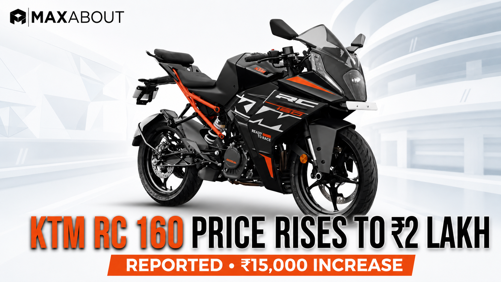 KTM RC 160 Price Increased by ₹15,000, Now Reported at ₹2 Lakh