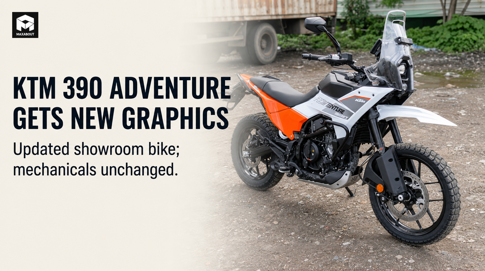 KTM 390 Adventure Graphics Update Reaches Showrooms