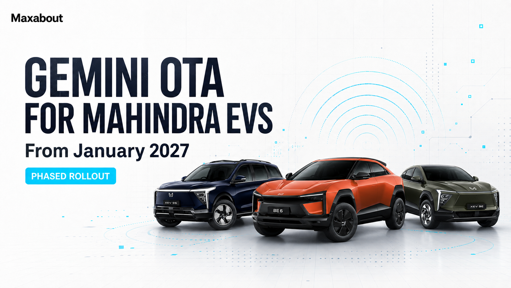 Mahindra Gemini OTA Rollout Starts January 2027 for Born EV Range