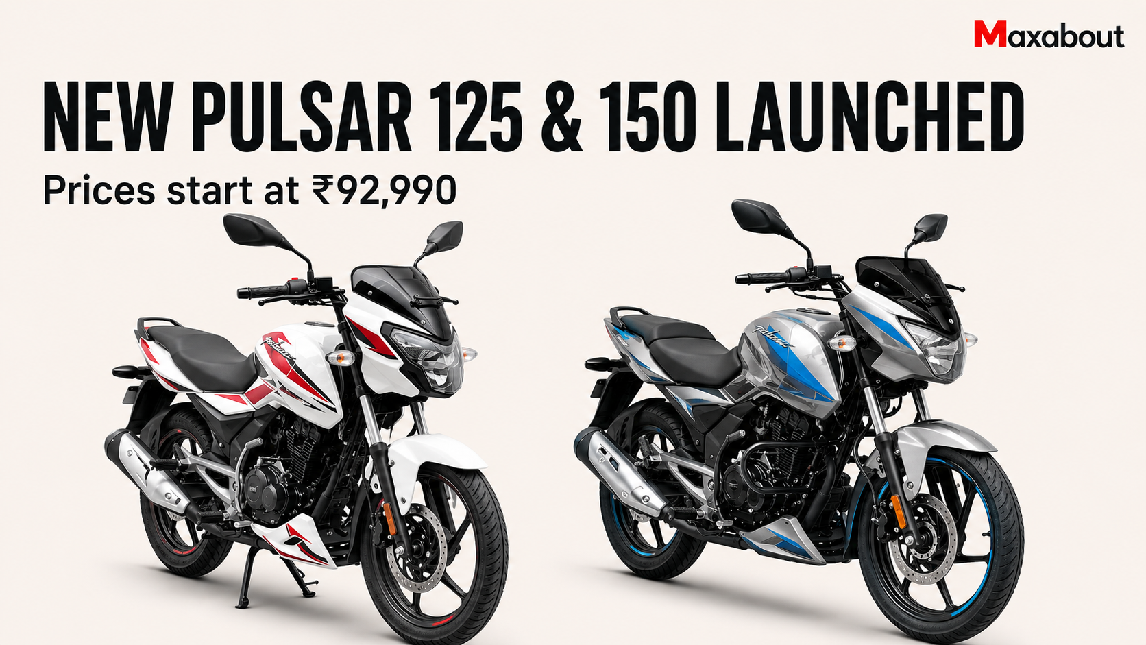 New Bajaj Pulsar 125 and Pulsar 150 Launched: Prices and Key Changes