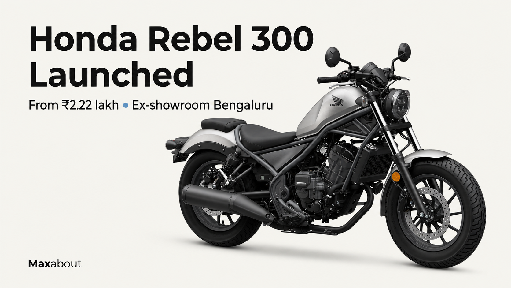 Honda Rebel 300 Launched at ₹2.22 Lakh: Is E-Clutch Worth ₹40,000 More?