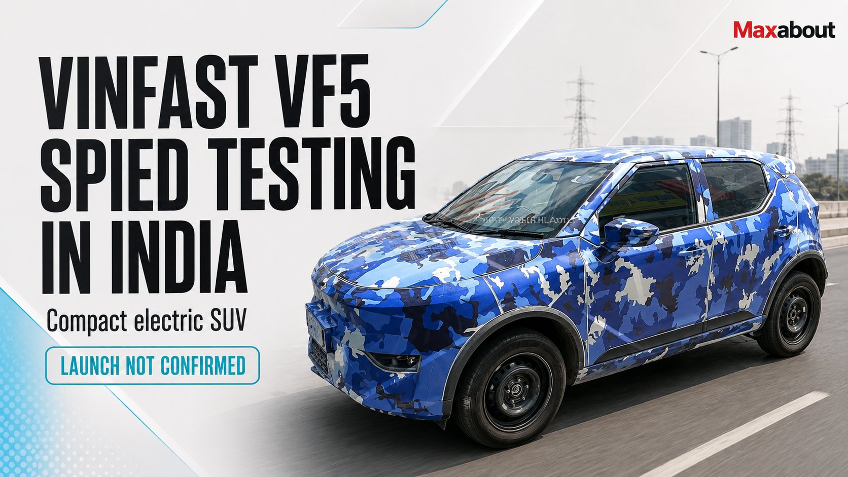 VinFast VF5 Spied Testing in India: What the Mule Reveals