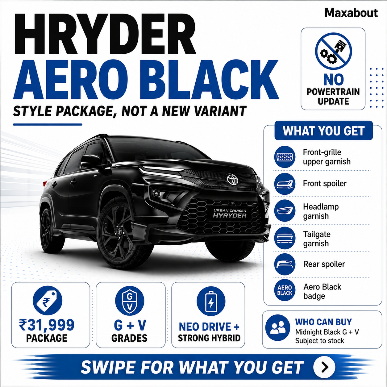 toyota-hyryder-aero-black-package-costs-31-999-1