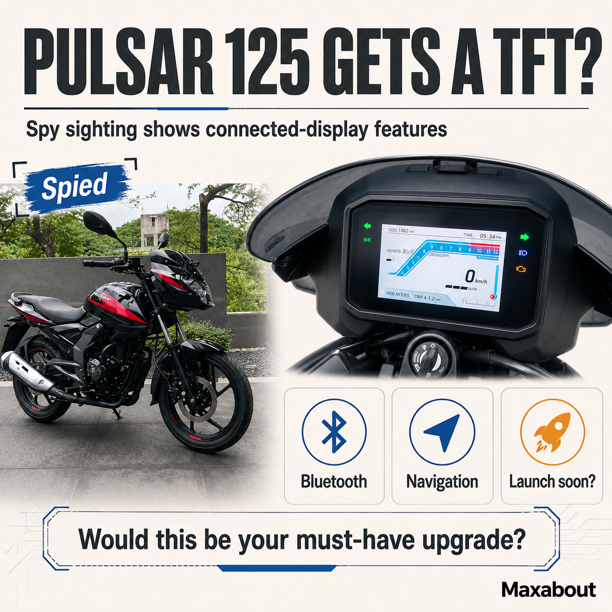 upcoming-bajaj-pulsar-125-spotted-with-tft-display-1