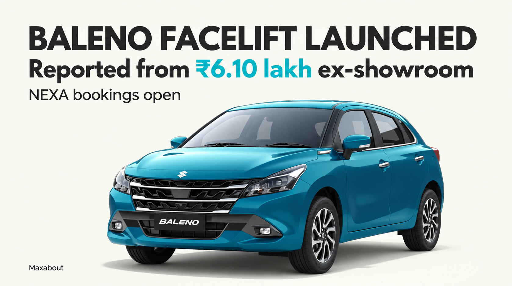 Maruti Baleno facelift launched from ₹6.10 lakh: price and variant checks