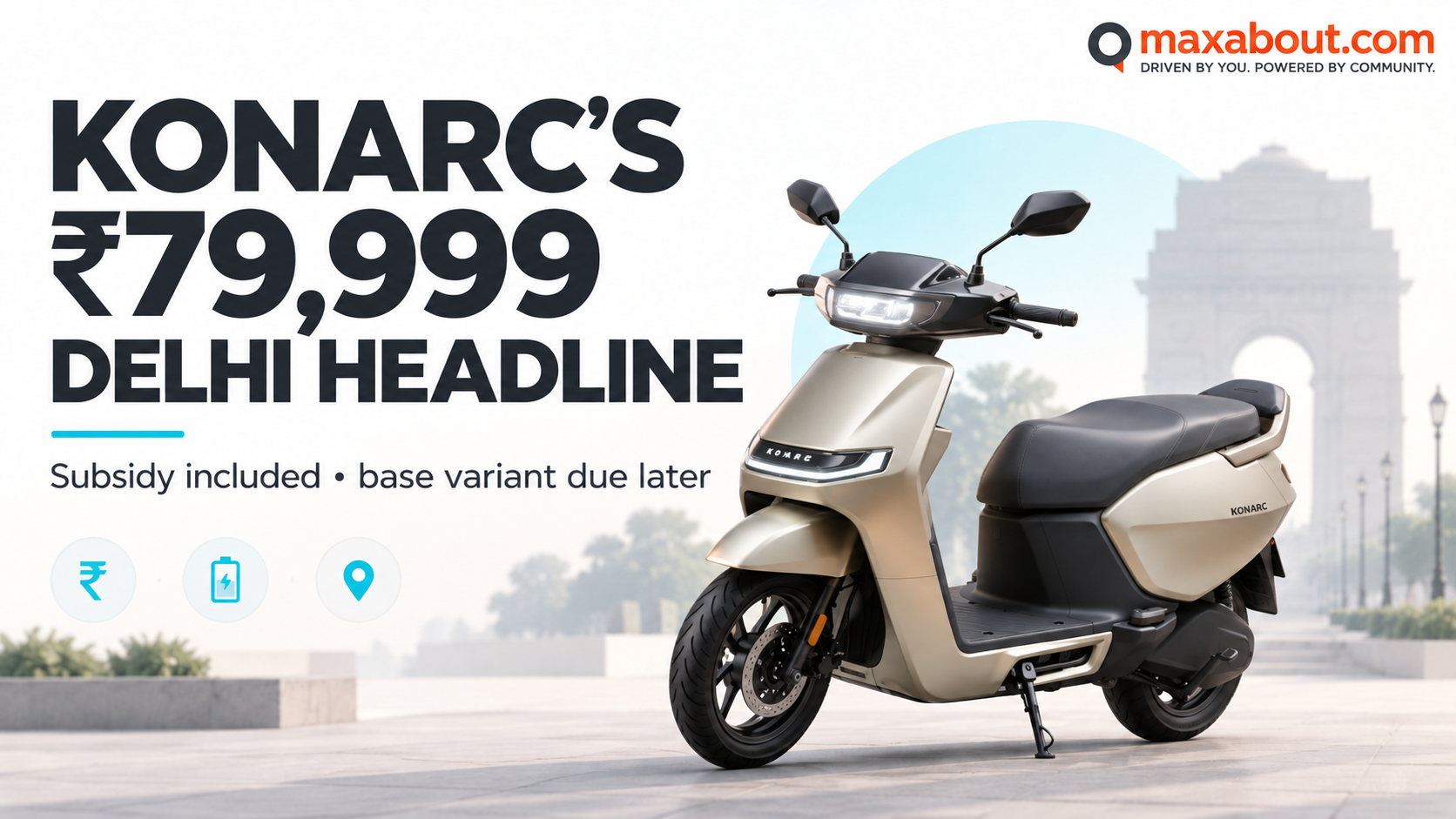 Ather Konarc's ₹79,999 Delhi Headline: Price, Subsidy and Availability Explained