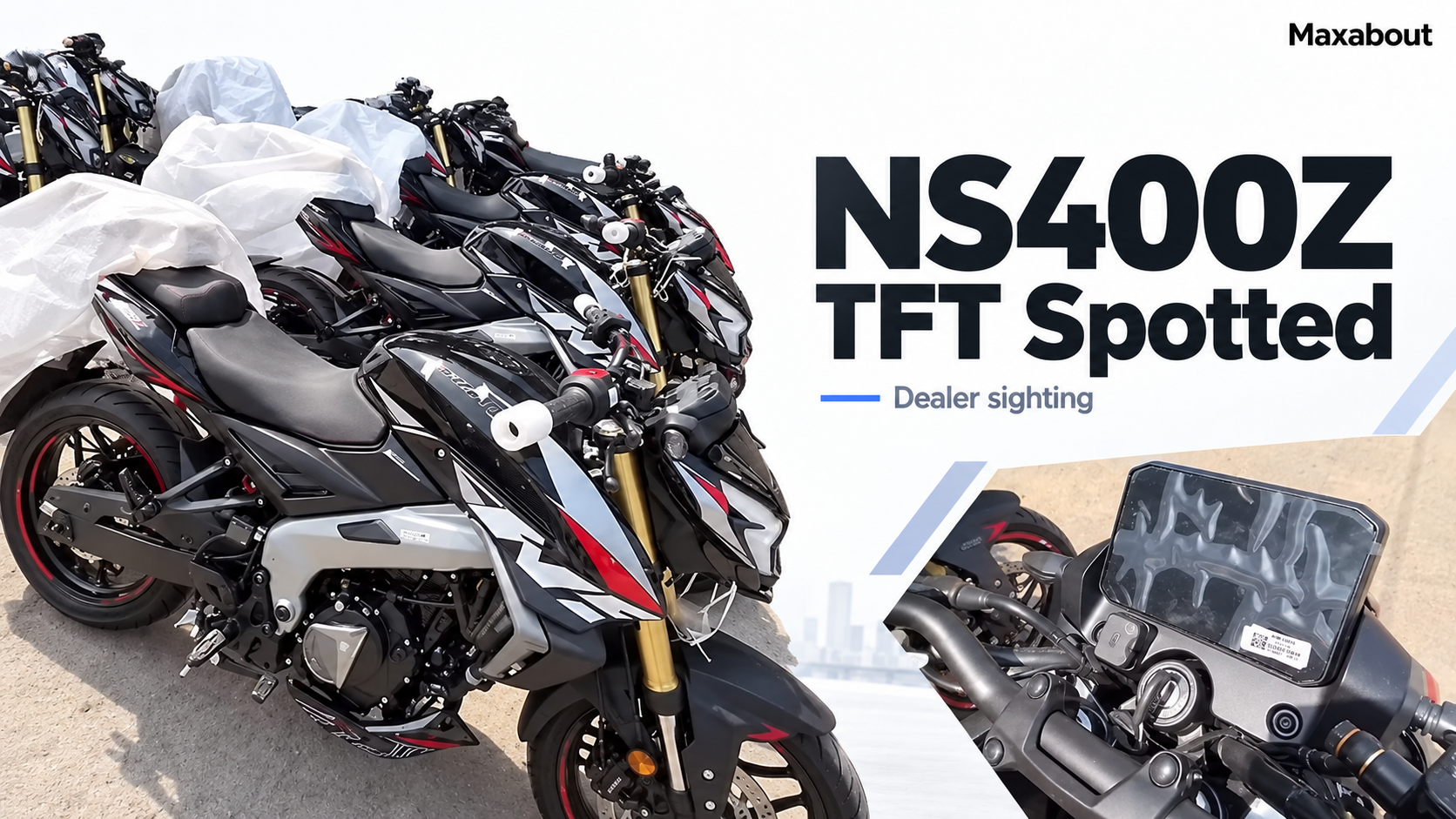 Bajaj Pulsar NS400Z TFT Spotted at Dealership: What Buyers Should Know