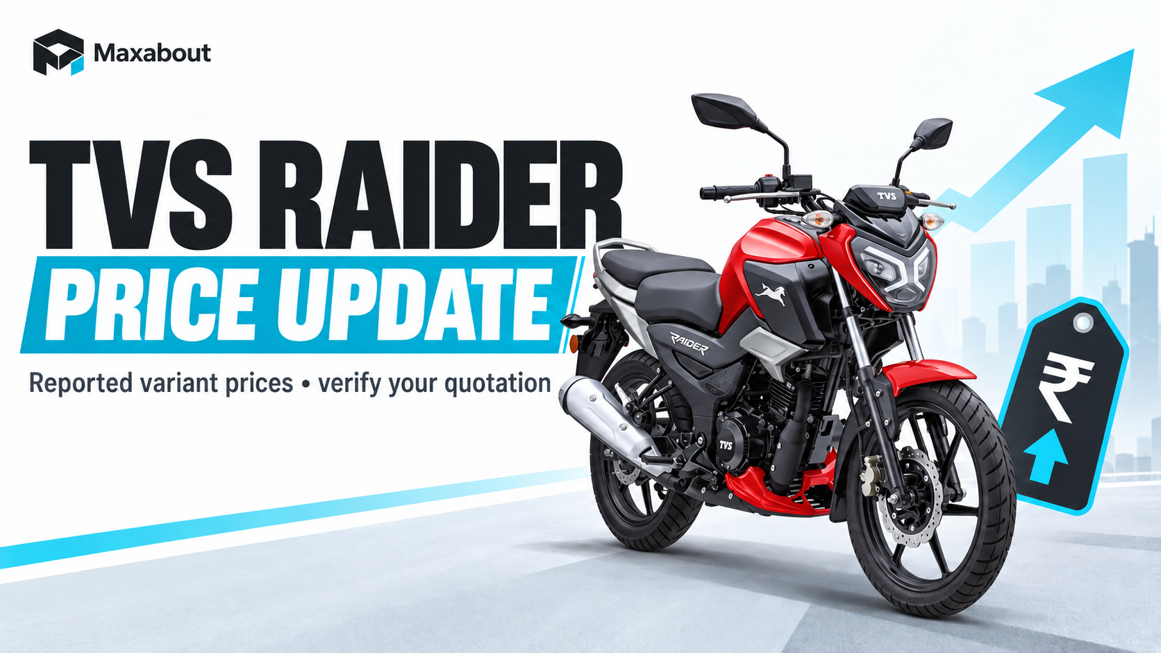 TVS Raider Price Update: Reported Variant Prices and What Buyers Should Verify
