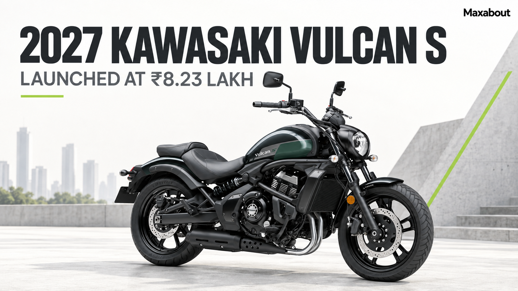 2027 Kawasaki Vulcan S Launched at ₹8.23 Lakh: Price and Key Changes