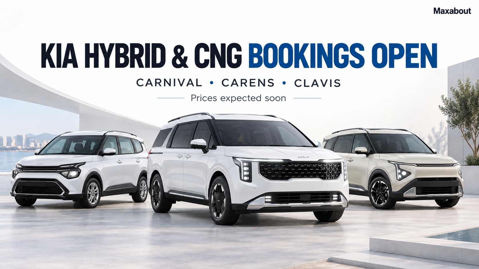 Kia Carnival Hybrid, Carens CNG Pre-Bookings Open in India