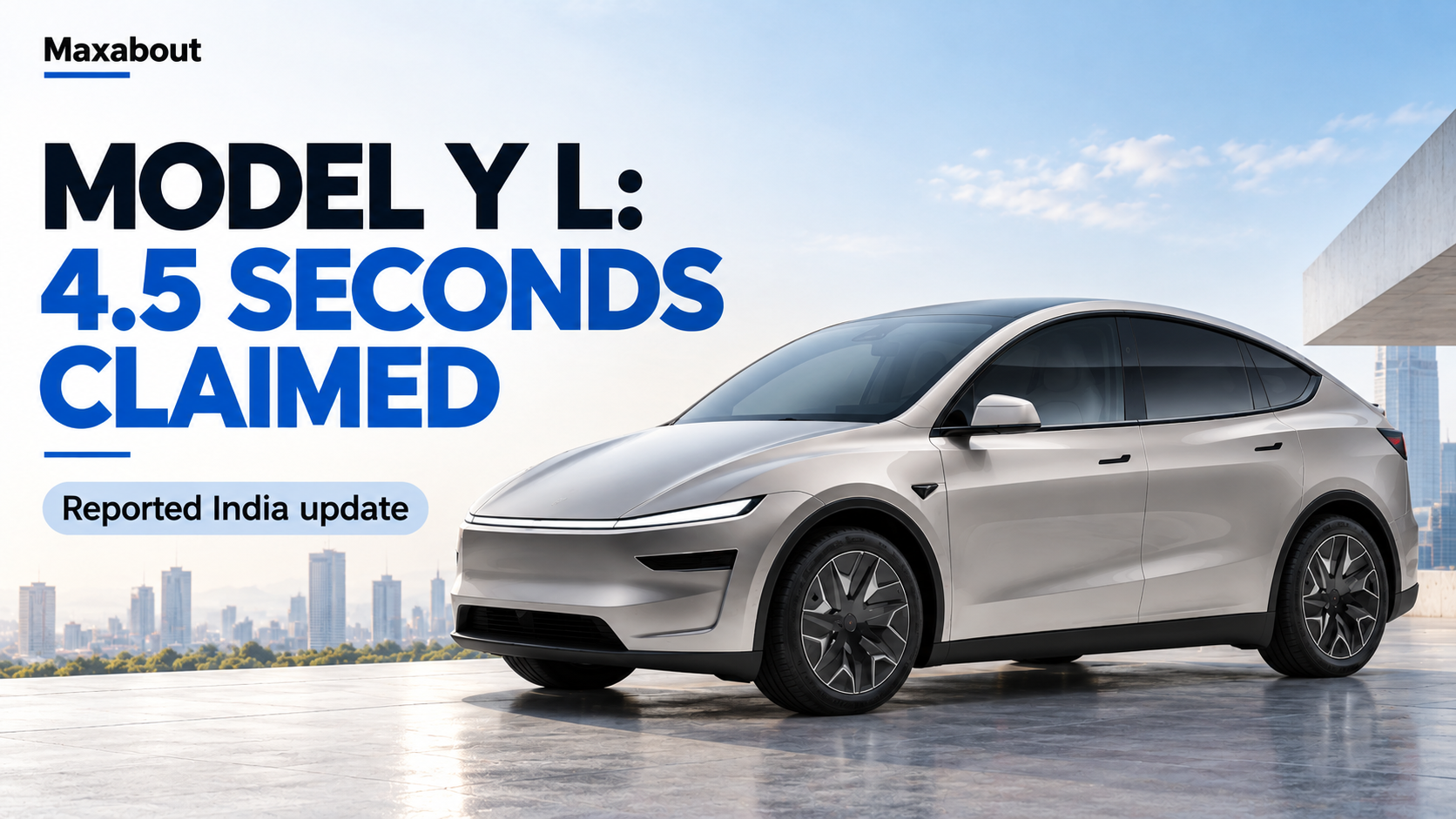 Tesla Model Y L reported at 4.5 seconds: India purchase cutoff, price and range