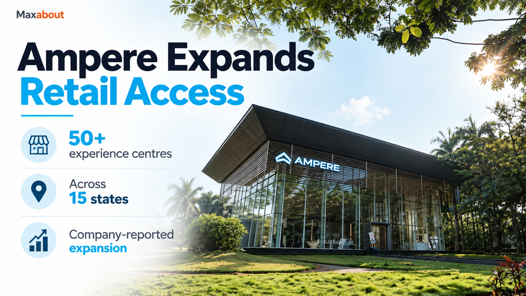 Ampere Adds 50-Plus Experience Centres Across 15 States: What Buyers Should Check