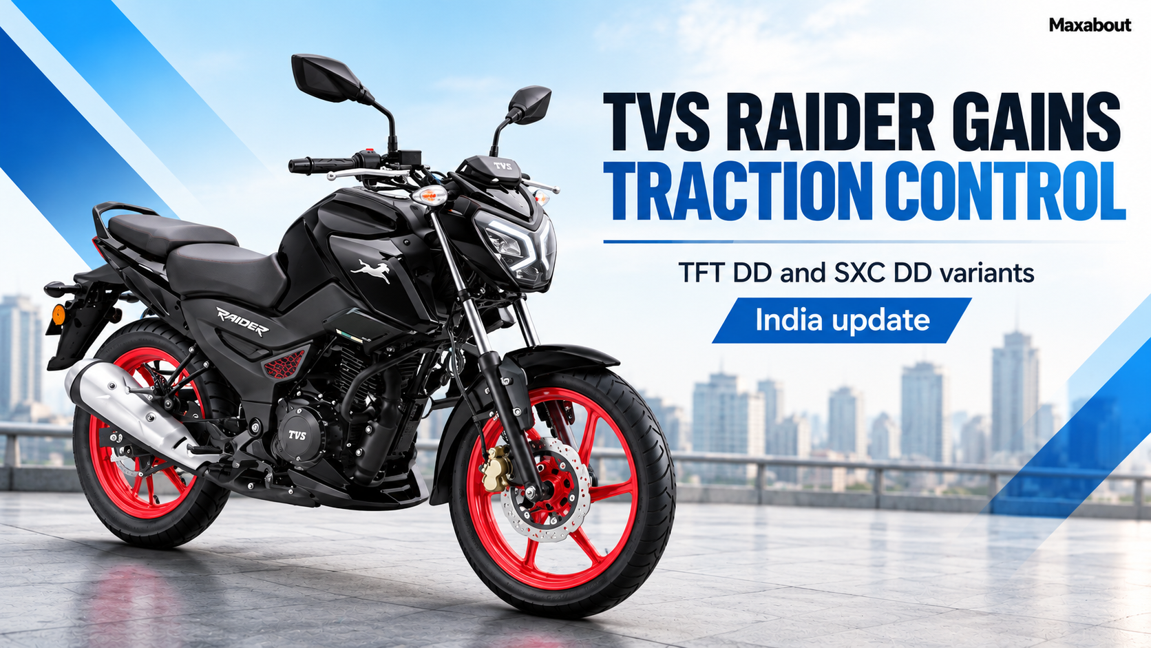 TVS Raider TFT DD and SXC DD Gain Traction Control: Prices and Features