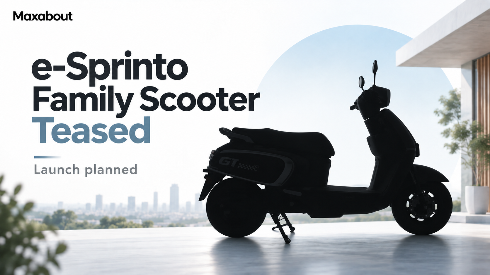e-Sprinto Family Electric Scooter Teased: October Launch, 130 km Claimed Range
