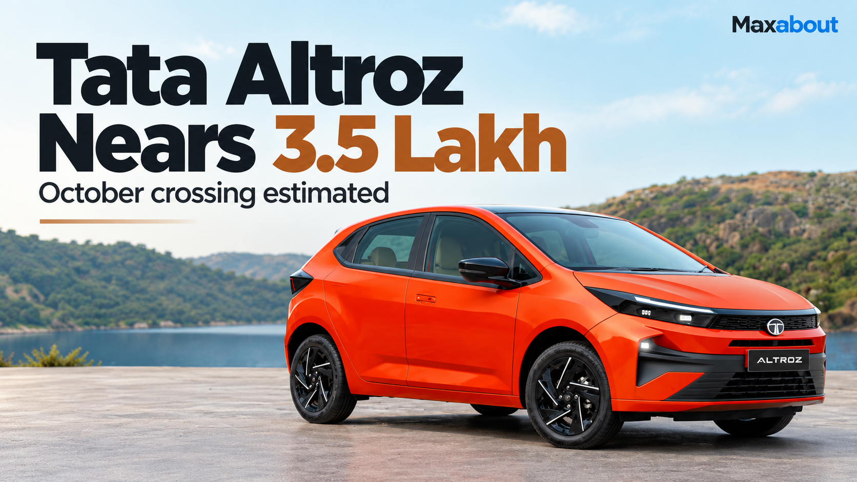 Tata Altroz 3.5 lakh sales milestone: October crossing estimated
