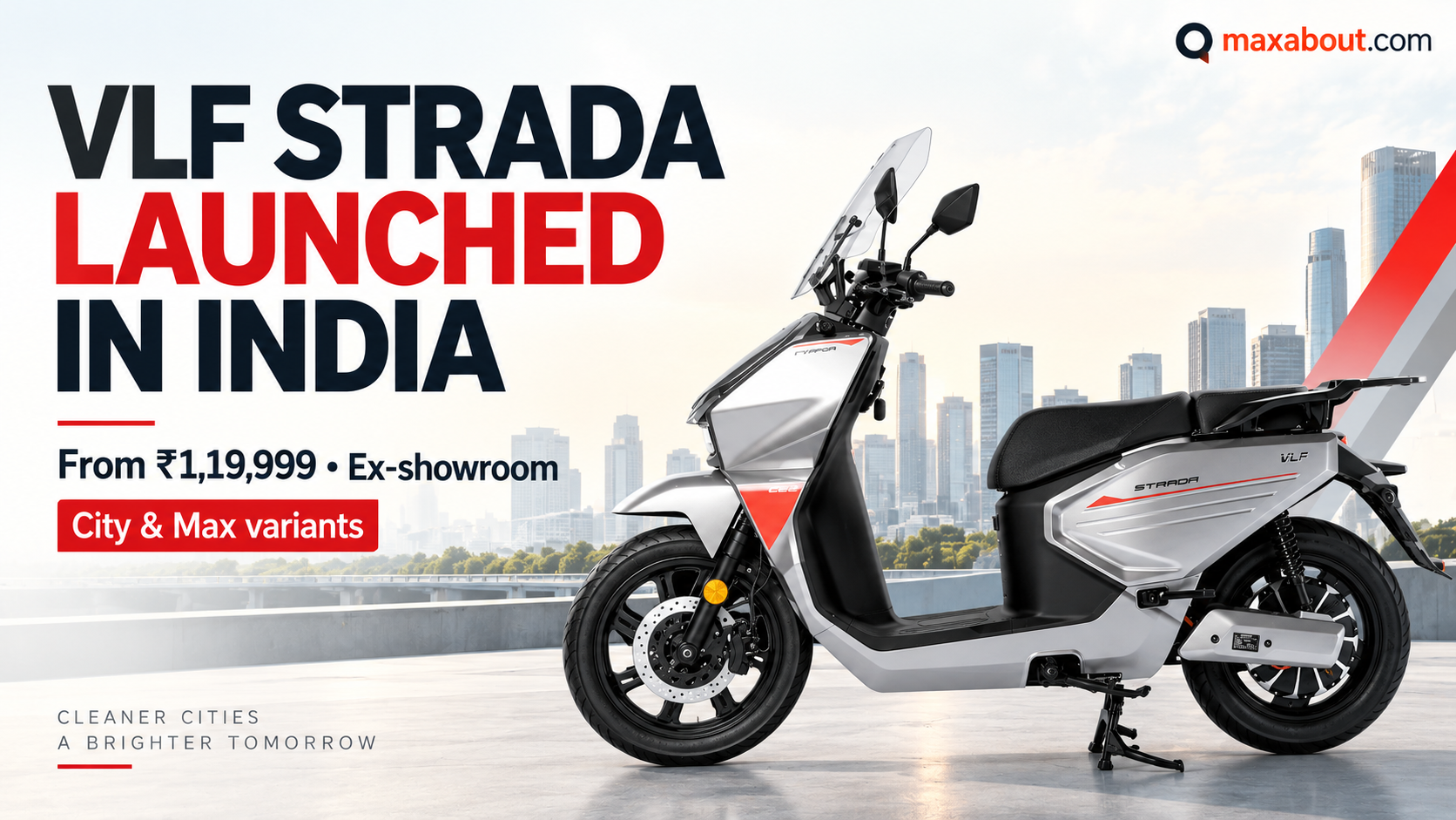 VLF Strada launched in India: City vs Max prices, battery and range explained
