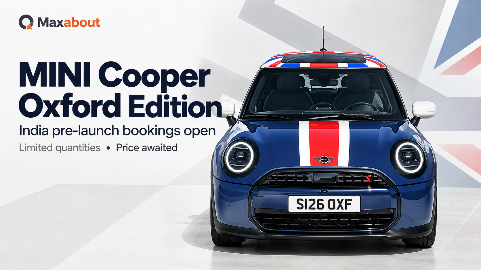 MINI Cooper Oxford Edition India Bookings Open: Price and Delivery Awaited