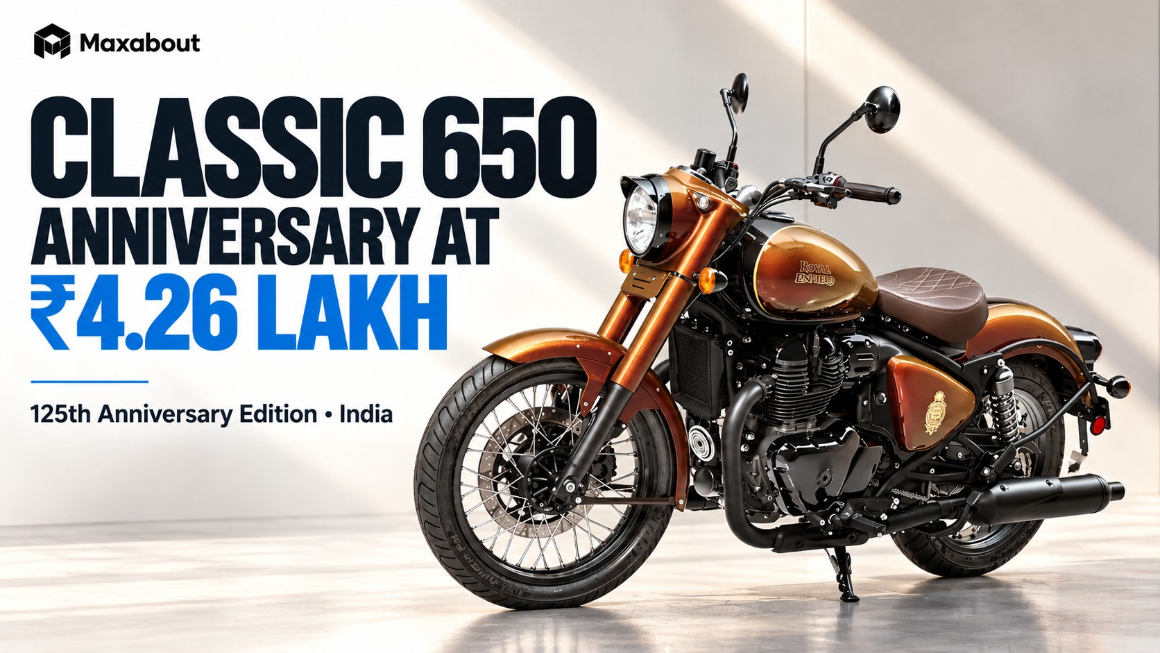 Classic 650 125th Anniversary Edition: ₹4,25,589 price, finish and registration dates