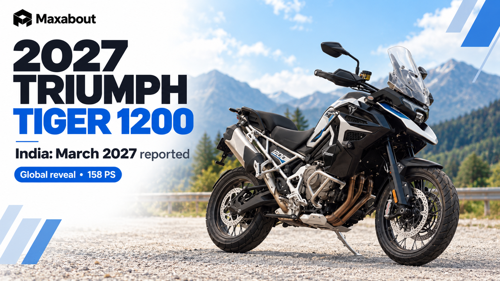 2027 Triumph Tiger 1200 revealed; India arrival reported for March