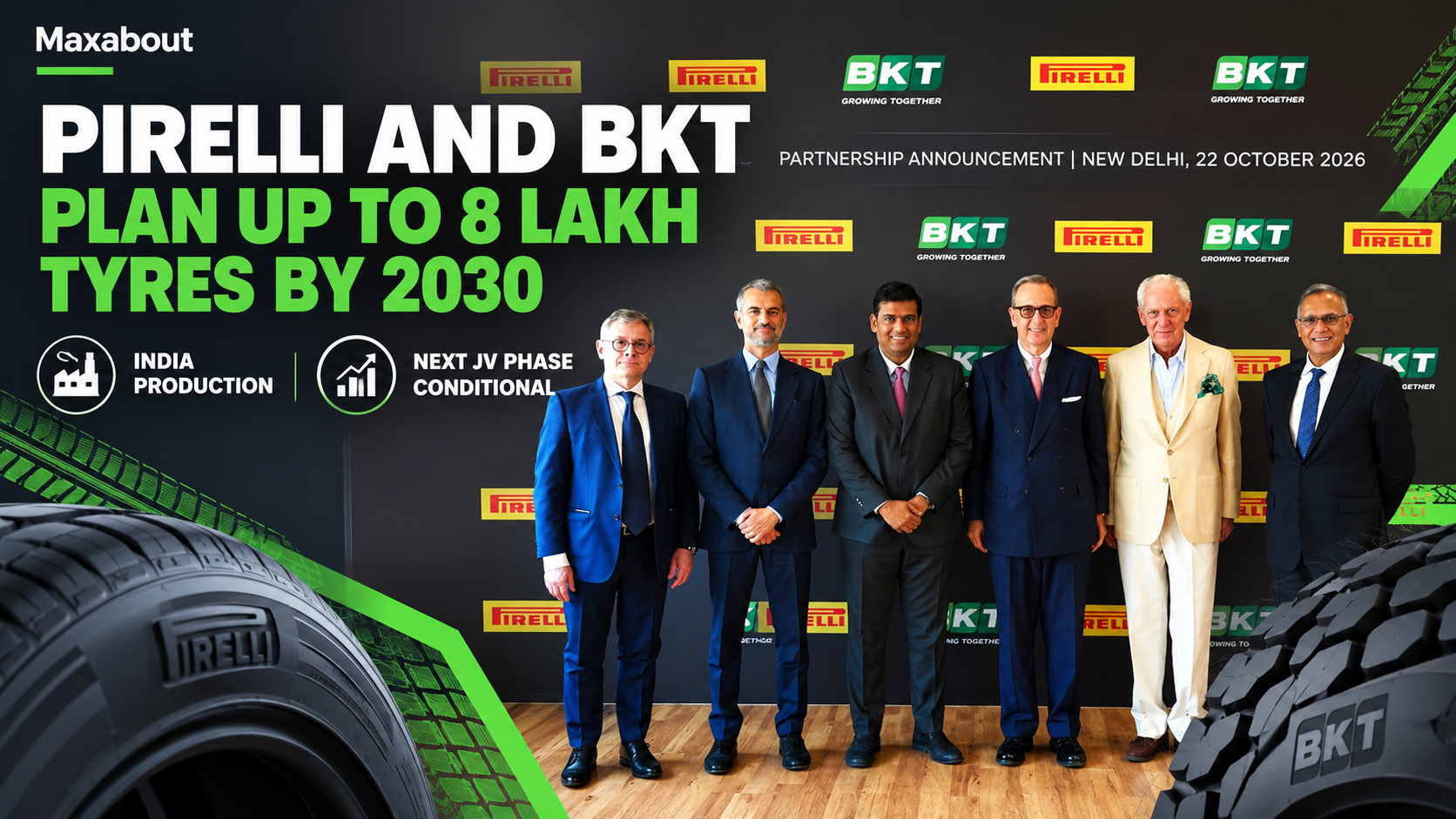 Pirelli–BKT India tyre deal: what the 8 lakh by 2030 plan covers