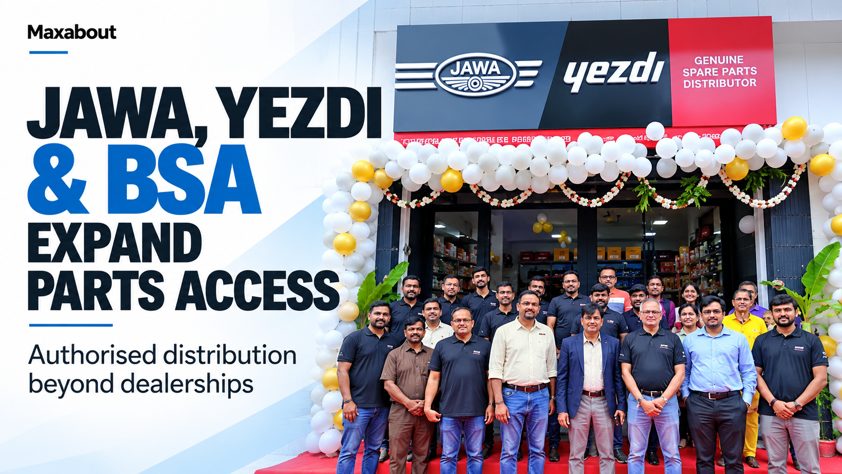 Jawa, Yezdi and BSA expand authorised spare-parts distribution