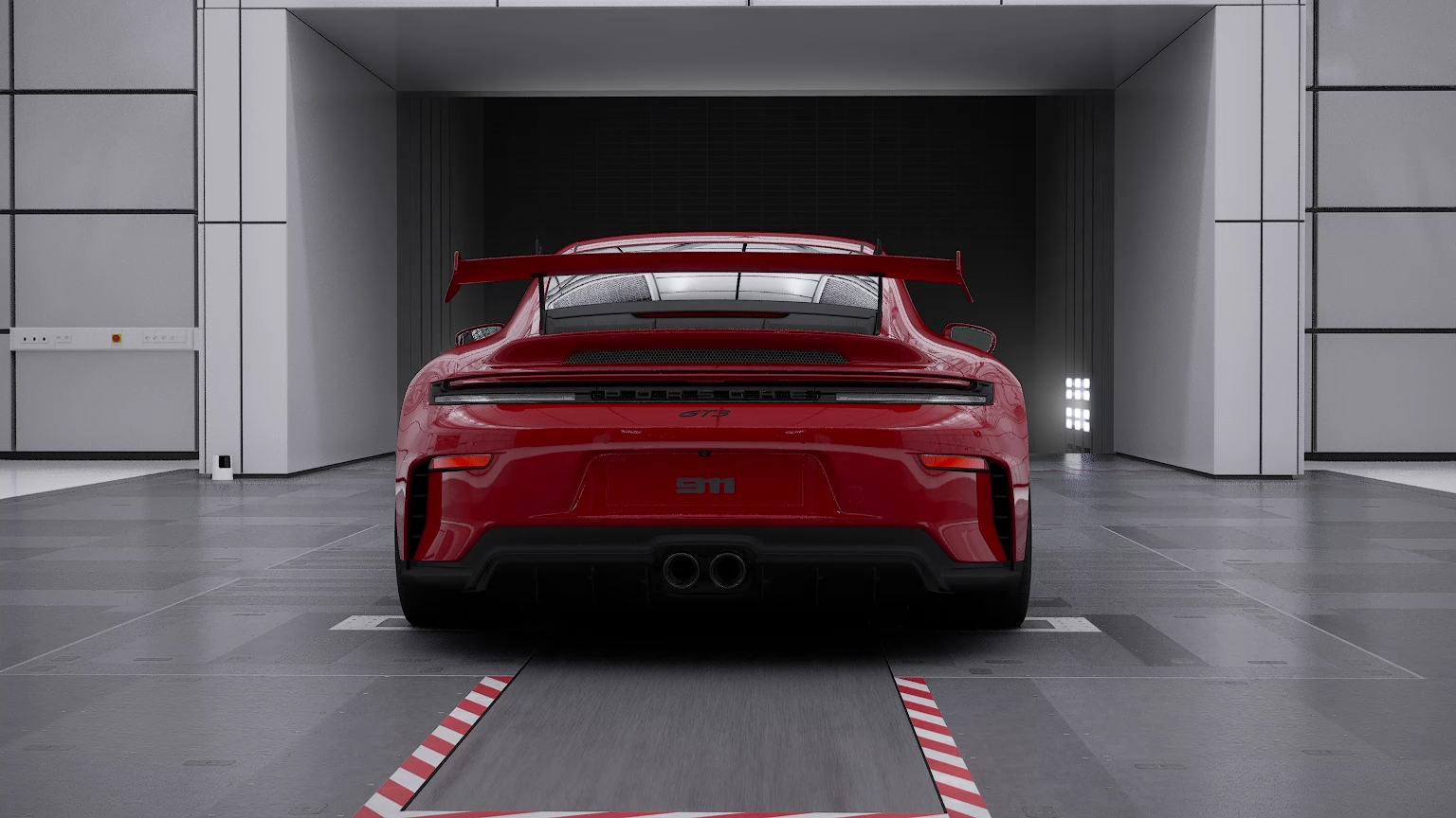 Porsche 911 GT3 Rear View