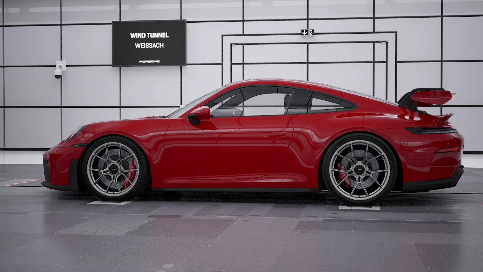 Porsche 911 GT3 Side View