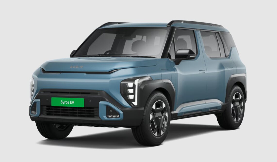 Kia Syros EV Front 3-Quarter View