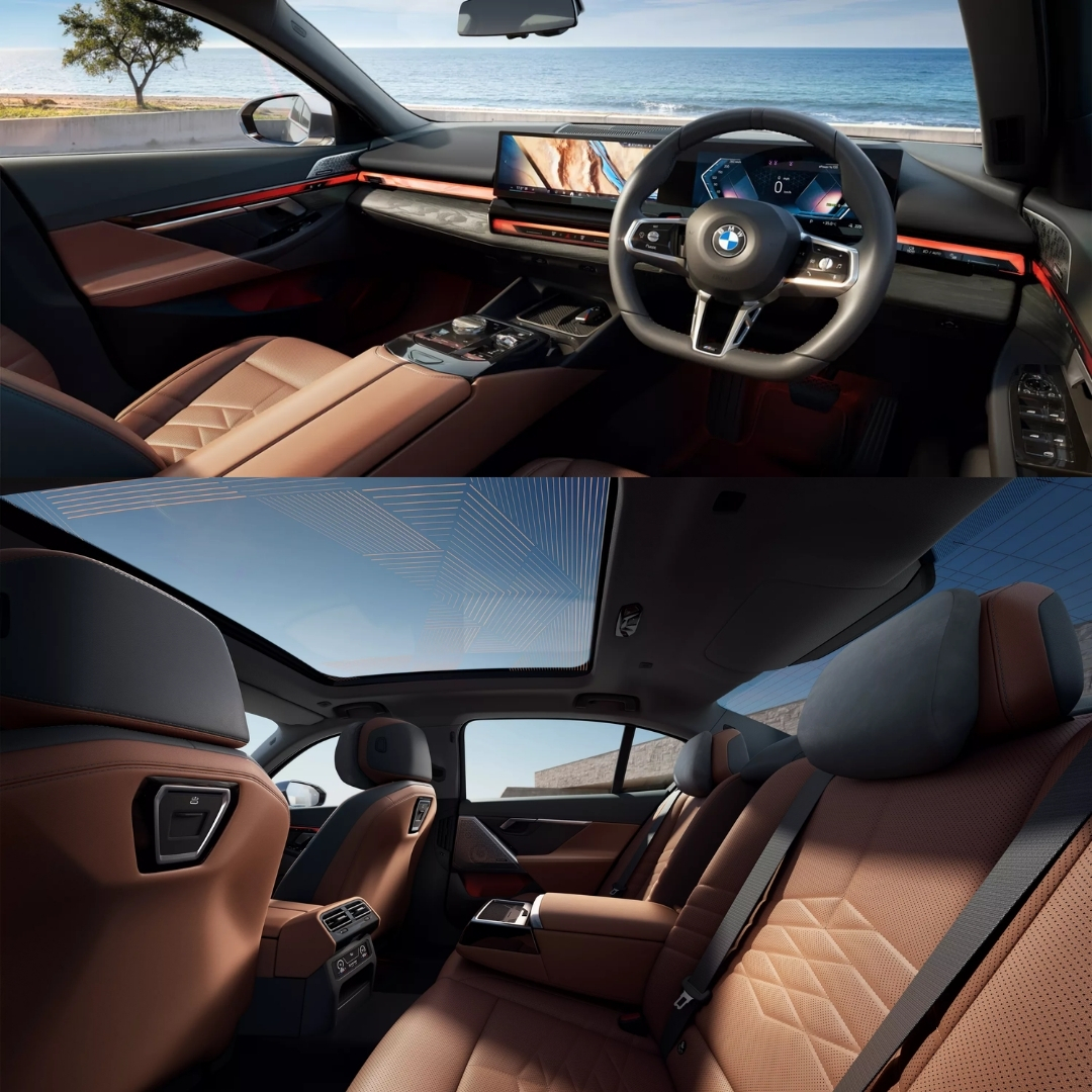 BMW i5 LWB Interior