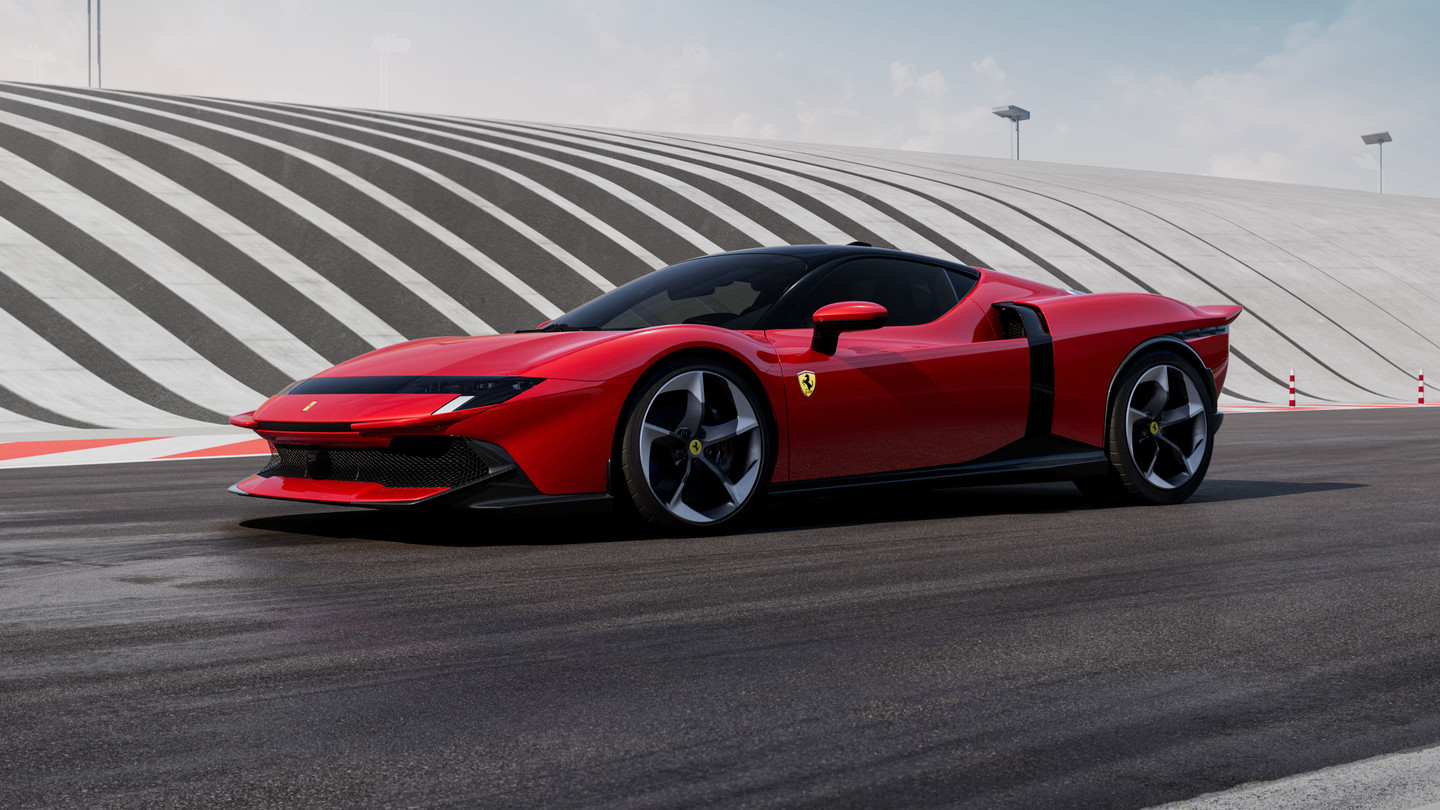 Ferrari 849 Testarossa Front 3-Quarter View