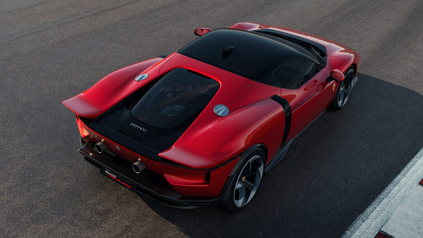 Ferrari 849 Testarossa Upper View