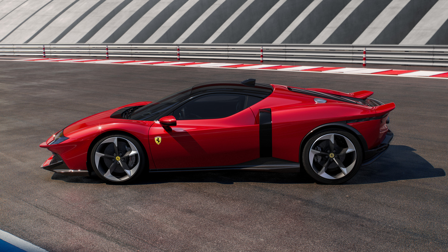 Ferrari 849 Testarossa Side View