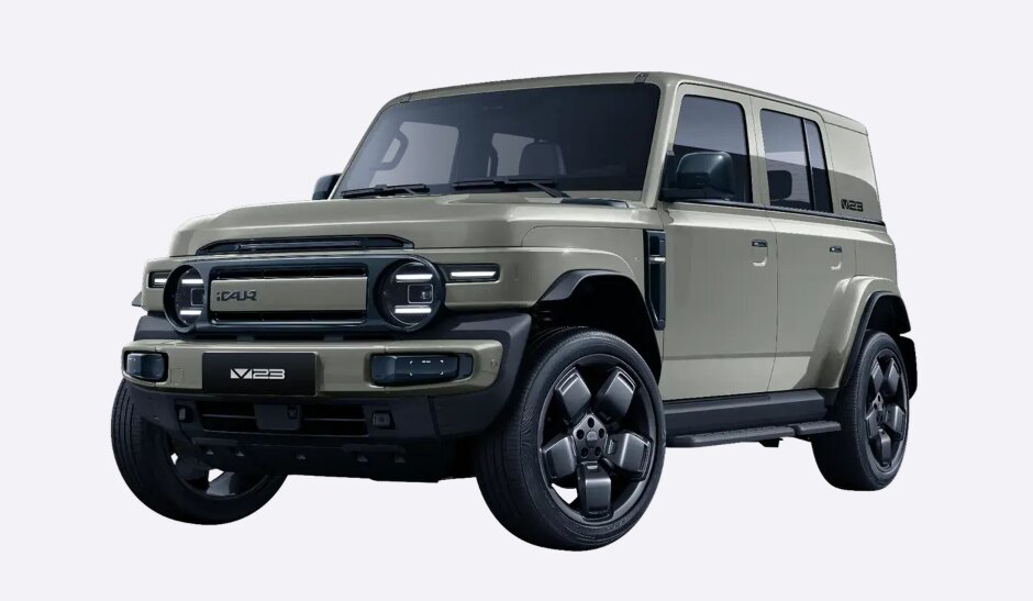JSW iCaur V23 Front 3-Quarter View