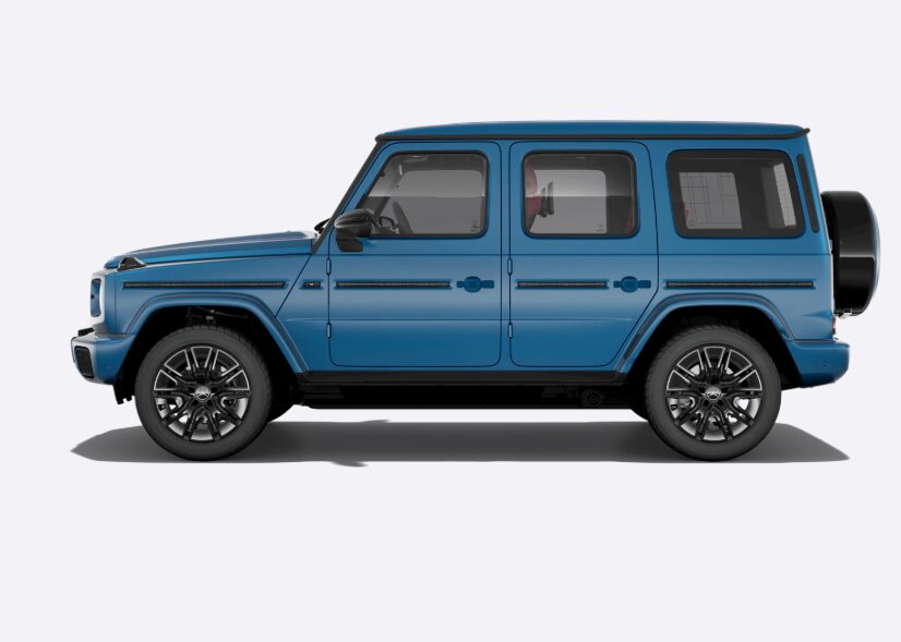 Mercedes-Benz G-Class Electric G 580 Side View
