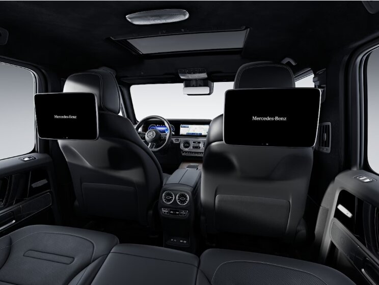 Mercedes-Benz G-Class Electric G 580 MBUX Rear-Seat Entertainment