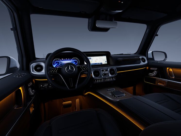 Mercedes-Benz G-Class Electric G 580 Ambient Lighting