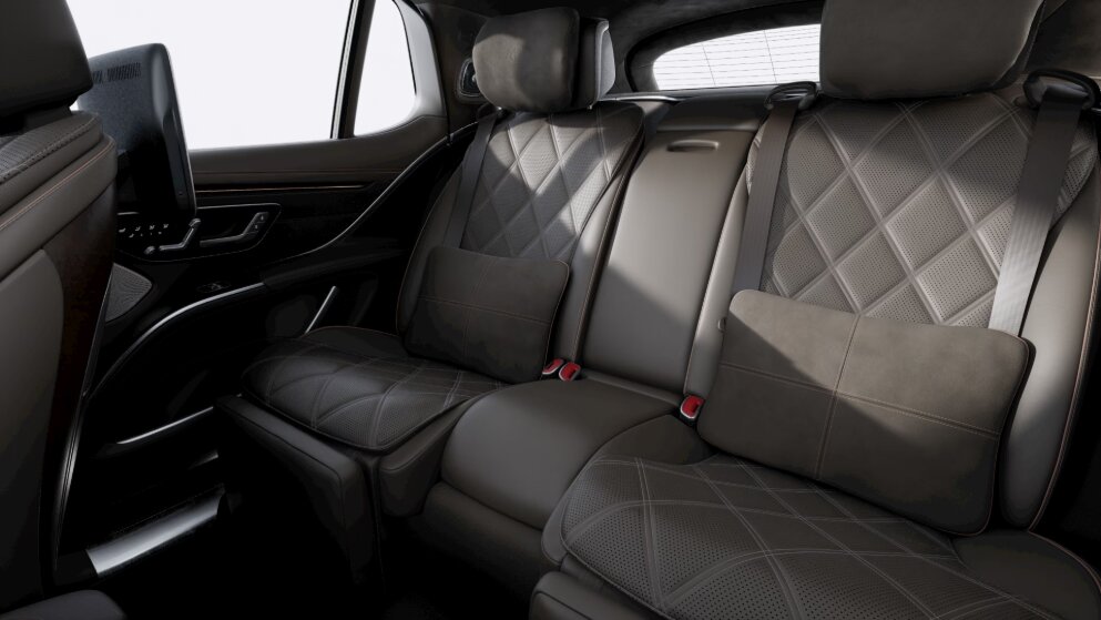 Mercedes-Benz Maybach EQS SUV Rear Seats