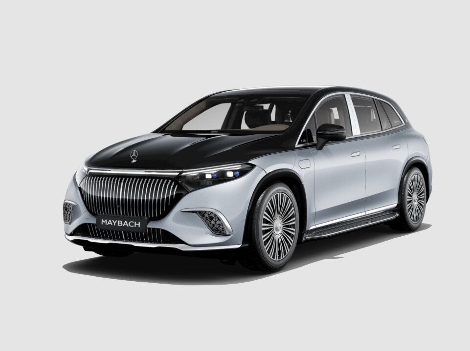 Mercedes-Benz Maybach EQS SUV Front 3-Quarter View